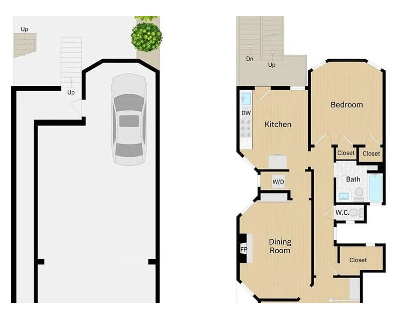 Bất động sản Hoa Kỳ San Francisco, California - Floor plan