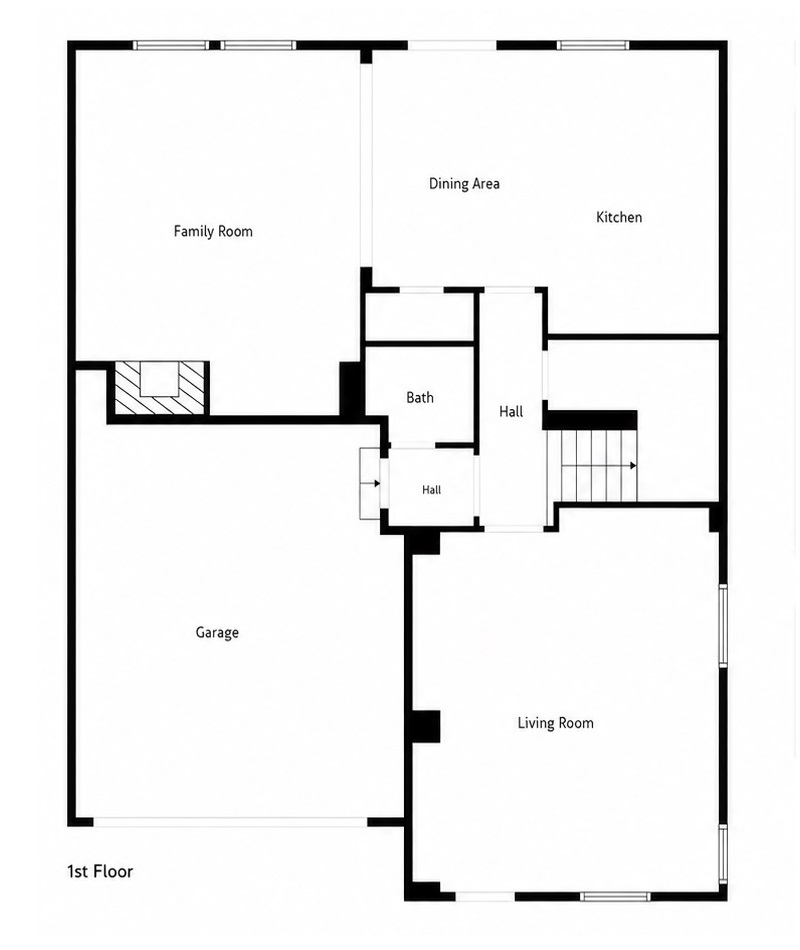 Nhà ở Hoa Kỳ Corona, California - Floor Plan
